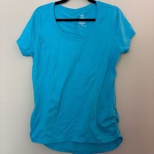 Athletic Works Women’s Active T-Shirt – Turquoise Blue (XL 16–18)